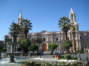 Plaza de Armas (the cathedral)