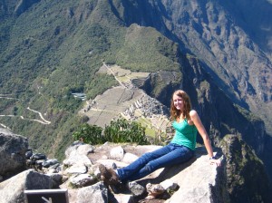View from the top of Wayna Picchu