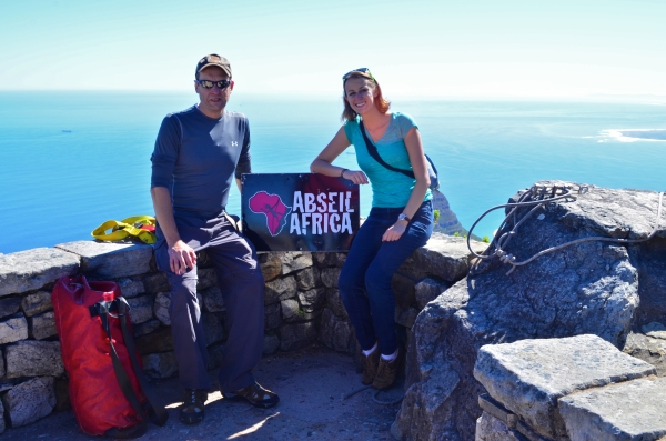 Abseil Africa at Table Mountain in Cape Town, South Africa
