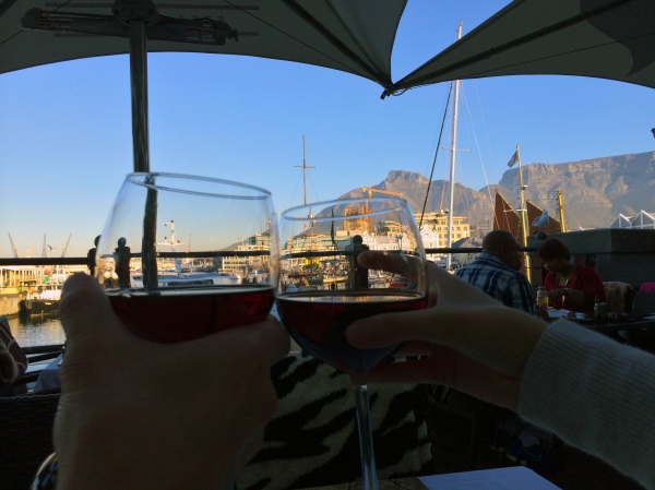 Dining in Cape Town with a view of Table Mountain